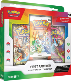 Pokemon First Partner Illustration Collection Series 1 - Image 1