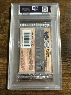 1999 Pokemon Fossil 1st Edition – PSA 9 Booster Pack Sealed – Aerodactyl - Image 2