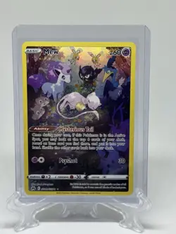 2023 Pokemon Sword & Shield Crown Zenith Galarian Gallery Mew #GG10/GG70 - Image 1