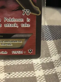 Pokemon TCG Umbreon EX Full Art Ultra Rare Holo Dark 170 HP Basic 119/124 - Image 4