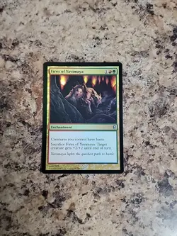 MTG FOIL Fires of Yavimaya - Conspiracy #188 - Image 2