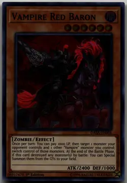 Vampire Red Baron Super Rare Dark Saviors DASA-EN006 LP - Image 1