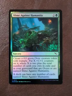 Slime Against Humanity Murders at Karlov Manor MTG Foil - Image 1