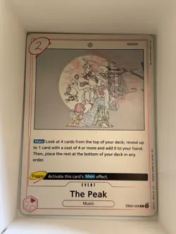 EB02-008 The Peak English R One Piece TCG Card Game - Image 1