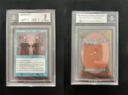 Morphling URZA'S SAGA Mtg NEAR MINT Graded BGS 9 QUAD++ (9/9.5/9/10) POP 13 - Image 1