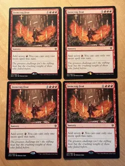 Magic the Gathering MTG 1x Irencrag Feat Throne of Eldraine NM - Image 1