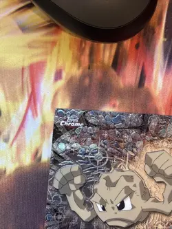 Geodude #74 Topps Chrome Pokemon TV Animation Edition VTG 2000 Holo Foil - Image 2