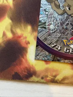 Geodude #74 Topps Chrome Pokemon TV Animation Edition VTG 2000 Holo Foil - Image 5