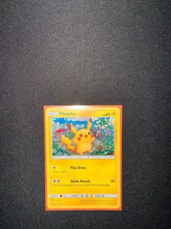 McDonald's Pikachu 2018 Promo Pokemon TCG Card 4/12 NM Carta Perfetta - Image 1