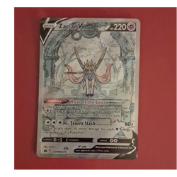 Pokemon Zacian V GG48/GG70 SWSH: Crown Zenith Ultra Rare Holo Basic HP220 - Image 1