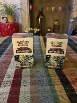 Pokemon TCG Twilight Masquerade Half Booster Box x2 Factory Sealed - Image 1