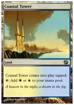 Coastal Tower - Light Play MTG 8th Edition - Image 1