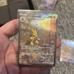 Pokemon TCG Alakazam EX English 201/165 Scarlet & Violet 151 - Image 1
