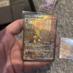 Pokemon TCG Alakazam EX English 201/165 Scarlet & Violet 151 - Image 3