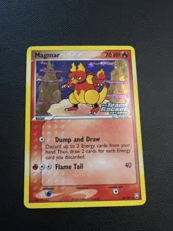 Pokemon - Magmar 44/109 Stamped Holo -Team Rocket Returns - Image 1