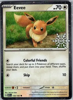 Sealed - Eevee (Holiday Calendar) 133/165 - Pokemon Card - Image 1