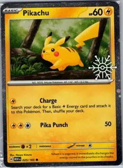 Sealed - Pikachu - (Holiday Calendar) 025/165 - Pokemon Card - Image 1