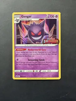 Pokemon Gengar - (Prerelease) SWSH241 Sword & Shield Promo Card. LP. - Image 1