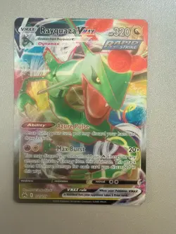 Pokemon - Rayquaza VMAX 120/184 VMAX Climax Japanese - Near Mint - Image 1