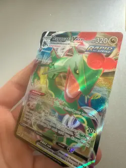 Pokemon - Rayquaza VMAX 120/184 VMAX Climax Japanese - Near Mint - Image 3