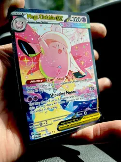 Mega Clefable ex 119/88 Special Illustration Rare SIR Pokemon Perfect Order NM - Image 2