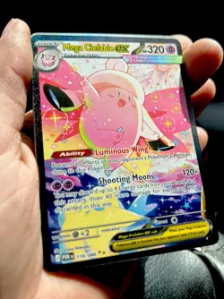 Mega Clefable ex 119/88 Special Illustration Rare SIR Pokemon Perfect Order NM - Image 3