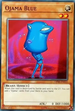 Ojama Blue - OP06-EN022 - Common - Unlimited Edition Lightly Played OTS Tourname - Image 1