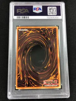 Yugioh 2002 Gaia The Fierce Knight 1st LOB-E004 PSA 9 Ultra Rare - Image 2