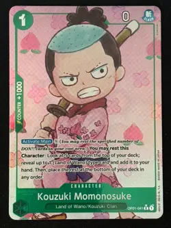 Kouzuki Momonosuke (OP01-041) (Alternate Art) - (PRB-01) - One Piece - Image 1