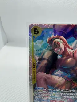 Bandai Wyper OP15-114 Super Rare Alt Art Foil One Piece CCG - Image 3
