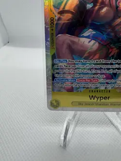 Bandai Wyper OP15-114 Super Rare Alt Art Foil One Piece CCG - Image 4