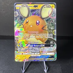 Pokemon Card - Dedenne GX Unbroken Bonds 57/214 Ultra Rare - Image 1