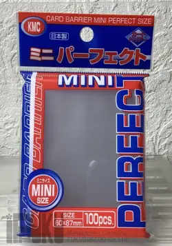 KMC card sleeves CARD BARRIER MINI PERFECT SIZE - Image 2