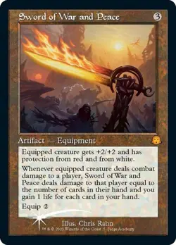 Sword of War and Peace -Foil Near Mint MTG Promos: Judge - Image 1