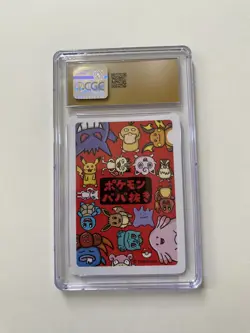 Pokemon TCG Charmander Old Maid 2019 Japanese Playing Card CGC PRISTINE 10 - Image 2