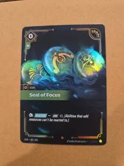 Seal of Focus - Riftbound: League of Legends - Origins - Card #081/298 - Image 1