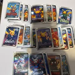 Pikachu Hero’s And Villains 185 Card Lot No Doubles - Image 2