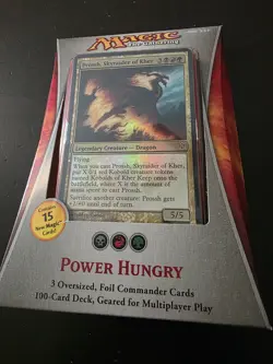 MTG MAGIC POWER HUNGRY COMMANDER 2013 C13 ENGLISH SEALED FREE PRIORTY SHIPPING - Image 1