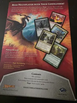 MTG MAGIC POWER HUNGRY COMMANDER 2013 C13 ENGLISH SEALED FREE PRIORTY SHIPPING - Image 2