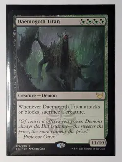 Daemogoth Titan - Strixhaven: School of Mages - #174/275 - Regular - Near Mint - Image 1