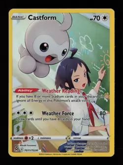 Castform TG11/TG30 SWSH11: Lost Origin Trainer Gallery Pokemon Card - Image 1