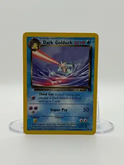 Dark Golduck 37/82 Team Rocket Uncommon NM WOTC Pokemon Card - Image 1
