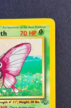 Pokemon Jungle Venomoth #13/64 Holo 1999 Excellent condition - Image 5