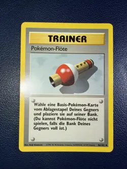 Pokemon - Pokemon Flute #86/102 Base Set LP - Image 1