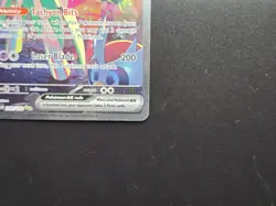 Iron Valiant EX 249/182 Paradox Rift Full Art Holo Pokemon Card MP - Image 3