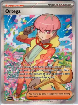 Ortega 219/197 SV03: Obsidian Flames - Pokemon Card - NM - Image 1