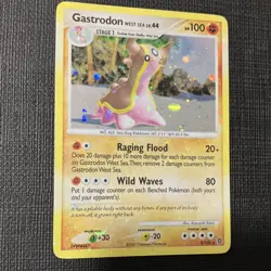 Pokemon Gastrodon West Sea Diamond & Pearl 9/132 Rare Holo English 2007 - LP/MP - Image 2