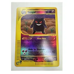Pokemon Gengar 048/165 Expedition Reverse Holo Rare Stage 2 90 HP English 2002 - Image 1