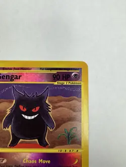Pokemon Gengar 048/165 Expedition Reverse Holo Rare Stage 2 90 HP English 2002 - Image 5