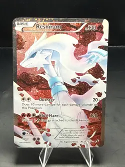 Pokemon TCG Reshiram RC22/RC25 Legendary Treasures Radiant Collection Holo MP - Image 2